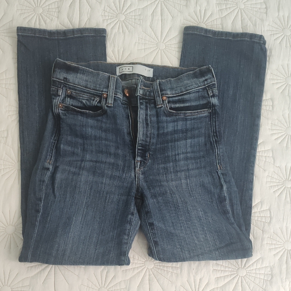 AYR Classic Blue Jeans. THE POP